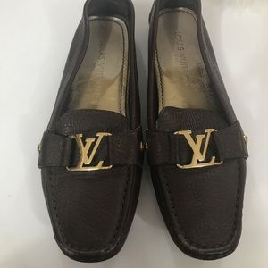 Louis Vuitton leather flats